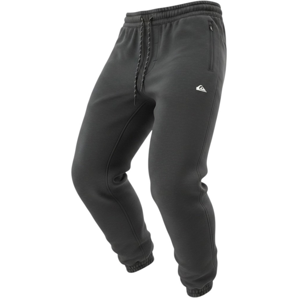 Quiksilver DryFlight Mens Joggers Black Fleece Performance Sweatpants Small NWT
